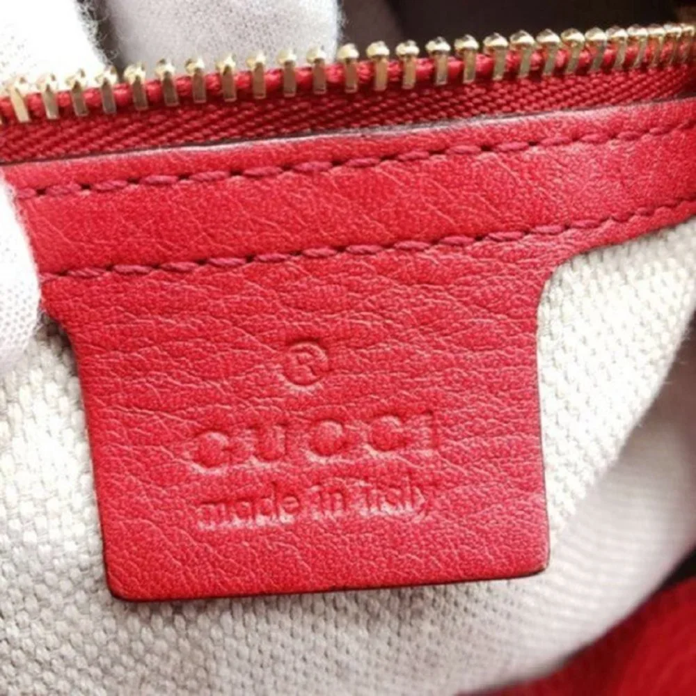 Gucci Soho Medium on Chain Leather Shoulder Bag - Picture 13 of 16